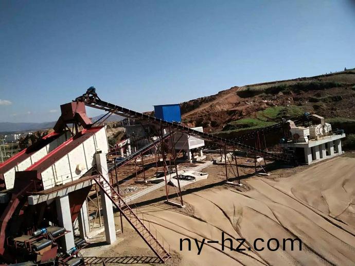 石灰石碎石生産線