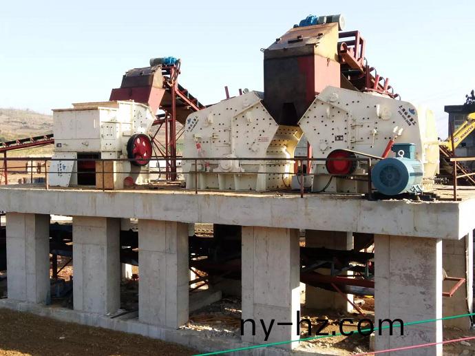 石灰石破碎生産線